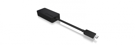 Schwarzer USB-C-zu-HDMI-Adapter, ideal für hochauflösende 4K-Videoübertragung
