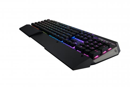 COUGAR Gaming Tastatur Attack X3 RGB, Mechanisch, Cherry MX Braun