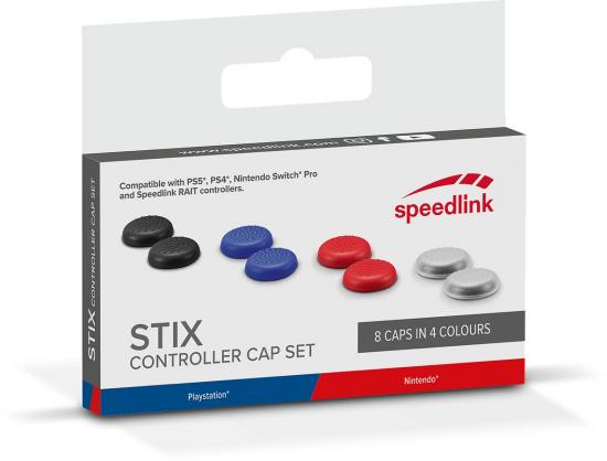 SPEEDLINK STIX Controller Cap Set - for PS5/PS4/Switch multicolor