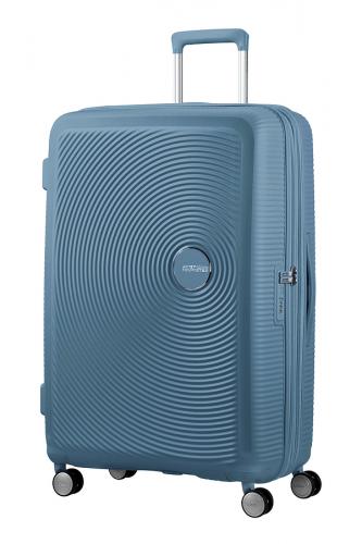 AMERICAN TOURISTER Soundbox Spinner 77/28 TSA Expandable Stone Blue