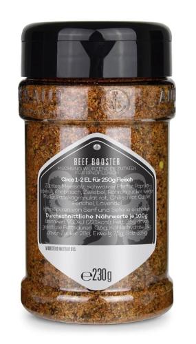 Beef Booster Gewürzmischung in 230g Dose für die Zubereitung von Fleisch