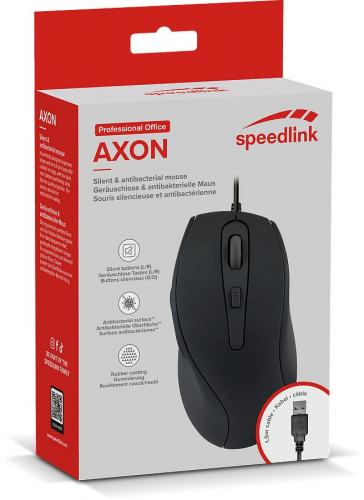 Verpackung der Speedlink AXON Professional Office Maus, leise und antibakteriell