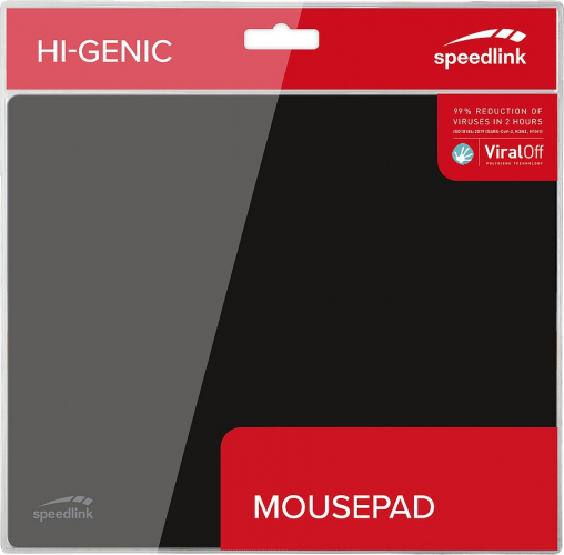 Speedlink HI-GENIC Mousepad mit ViralOff-Technologie zur Reduzierung von Viren auf der Oberfläche