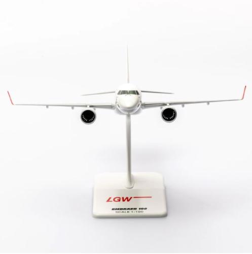 GERMAN AIRWAYS Aircraft Model Embraer LGW German Airways 1:100