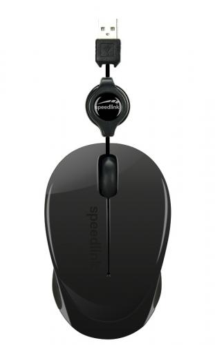SPEEDLINK BEENIE Mobile Mouse - Wired USB, black