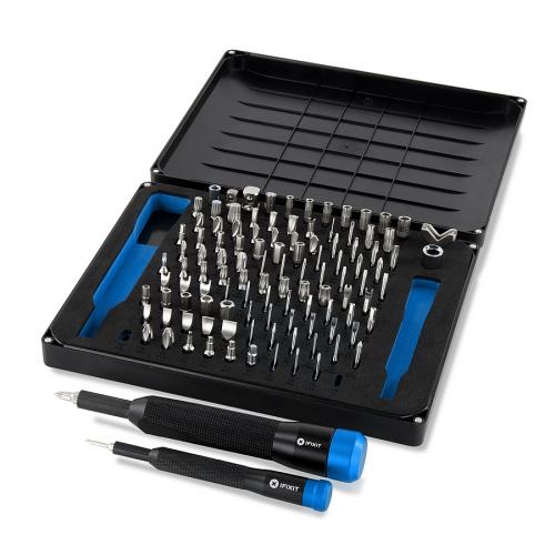 IFIXIT Manta Driver Kit, Präzisions Bit Set mit 112 Bits, 4mm + 1/4" Driver