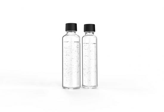 SODAPOP Glasflaschen 0,6L + 0,85L 2er-Set für Logan
