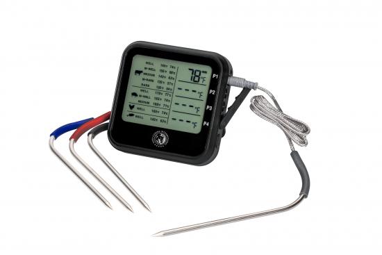 CHEF CUISINE Grillthermometer digital 4 x Temperaturfühler