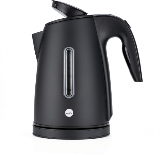 WILFA Wasserkocher RAPIDS, 1,7 Liter, 2000W, Edelstahl, WK3B-2000, schwarz
