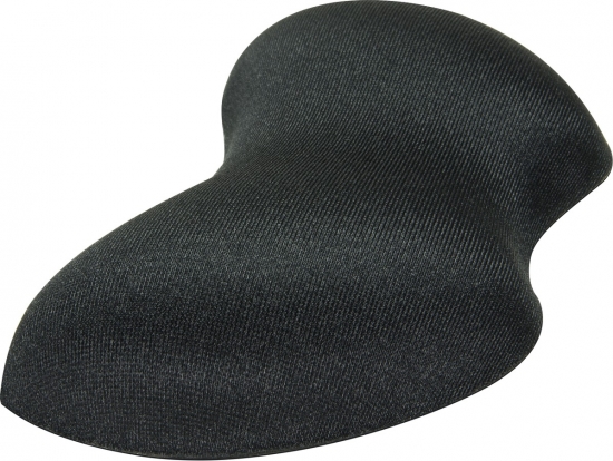 Ergonomische schwarze Handgelenkstütze für Mausgebrauch