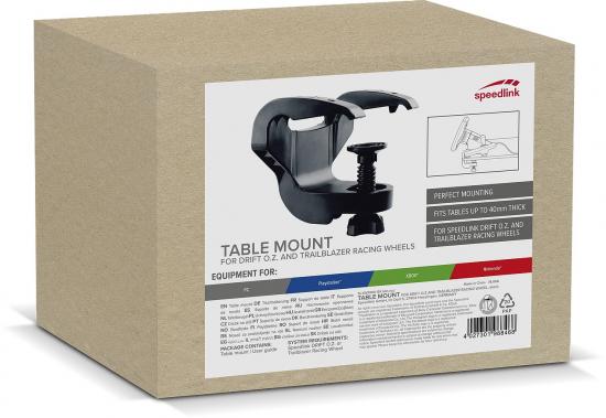 SPEEDLINK Table Mount for DRIFT O.Z and TRAILBLAZER Racing Wheel, black