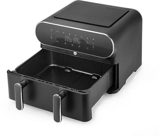 WILFA Heißluftfritteuse DUAL ZONE, 2x 5.5L, AF-2X50DUAL