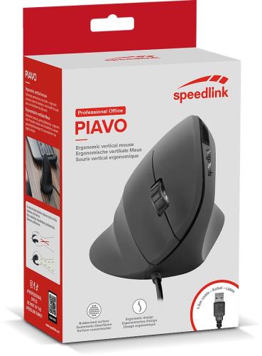 Verpackung der Speedlink PIAVO ergonomischen vertikalen Maus