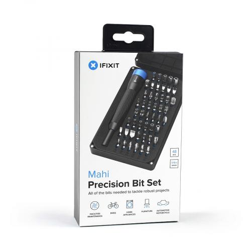 IFIXIT Mahi Kit, Präzisions Bit Set mit 48 Bits, 1/4 Driver