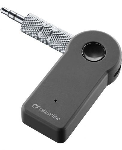 Cellularline Bluetooth Audioempfänger für kabelloses Musikstreaming mit 3,5mm Klinkenanschluss