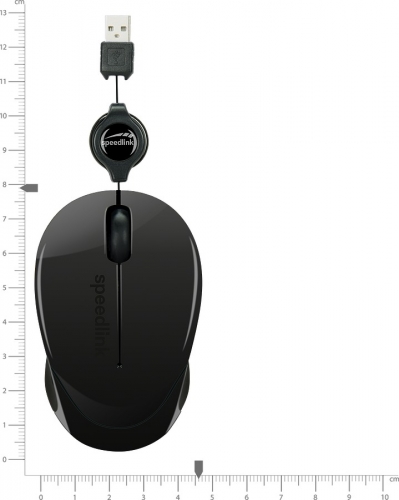 SPEEDLINK BEENIE Mobile Mouse - Wired USB, black
