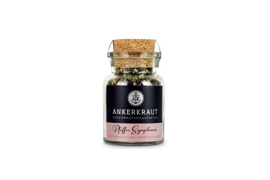 Ankerkraut Pfeffer Symphonie - Gewürzmischung im Glas mit Korkverschluss