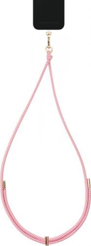 Handykette in Rosa mit Gold-Akzenten zur sicheren Befestigung des Smartphones