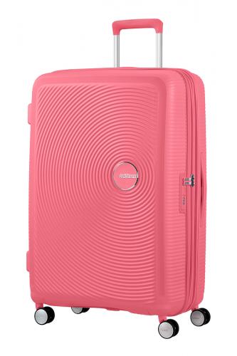 AMERICAN TOURISTER Soundbox Spinner 77/28 TSA Expandable Sun Kissed Coral