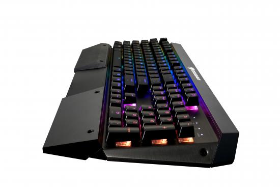 COUGAR Gaming Tastatur Attack X3 RGB, Mechanisch, Cherry MX Braun