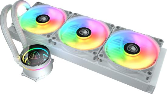 COUGAR CPU Wasserkühlungsblock, Poseidon Elite 360 ARGB Weiß