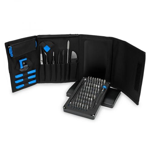 IFIXIT Pro Tech Toolkit, Präzisions Bit Set mit 64 Bits, 4mm Driver