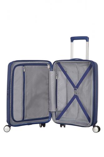 AMERICAN TOURISTER Soundbox Spinner 55/20 TSA Expandable Midnight Navy