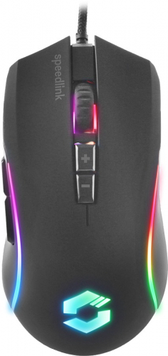 SPEEDLINK ZAVOS RGB Gaming Mouse, rubber-black