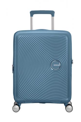 AMERICAN TOURISTER Soundbox Spinner 55/20 TSA Expandable Stone Blue