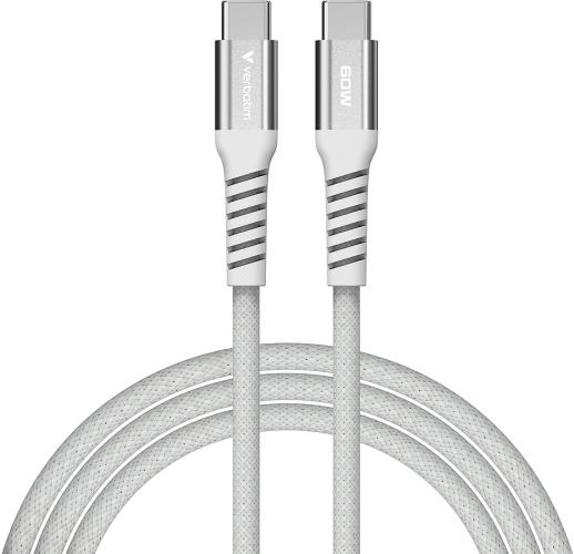 VERBATIM SYNC & Charger USB C to USB C 60W Magnetic 120 CM - Grey