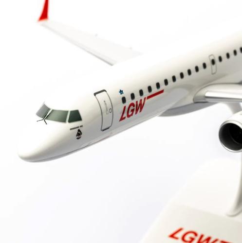 GERMAN AIRWAYS Aircraft Model Embraer LGW German Airways 1:100