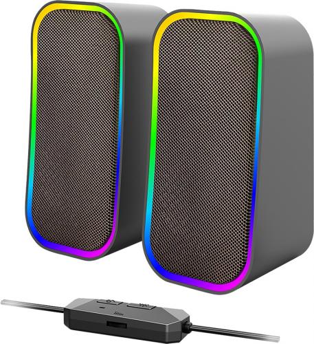 SPEEDLINK TOKEN RGB Gaming Stereo Speaker, black